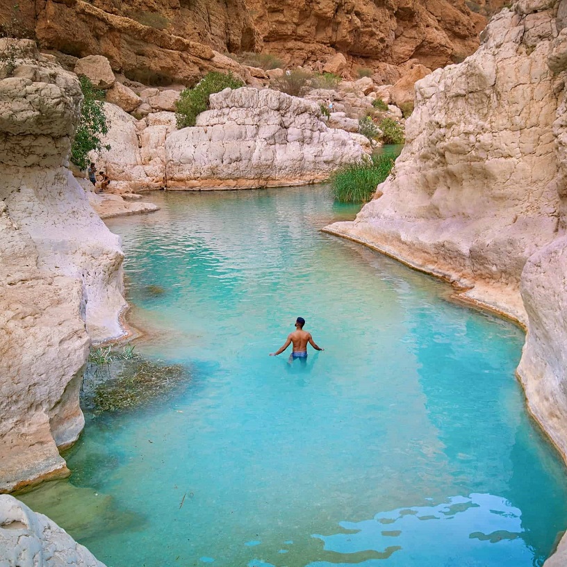 Wadi Shab highlight